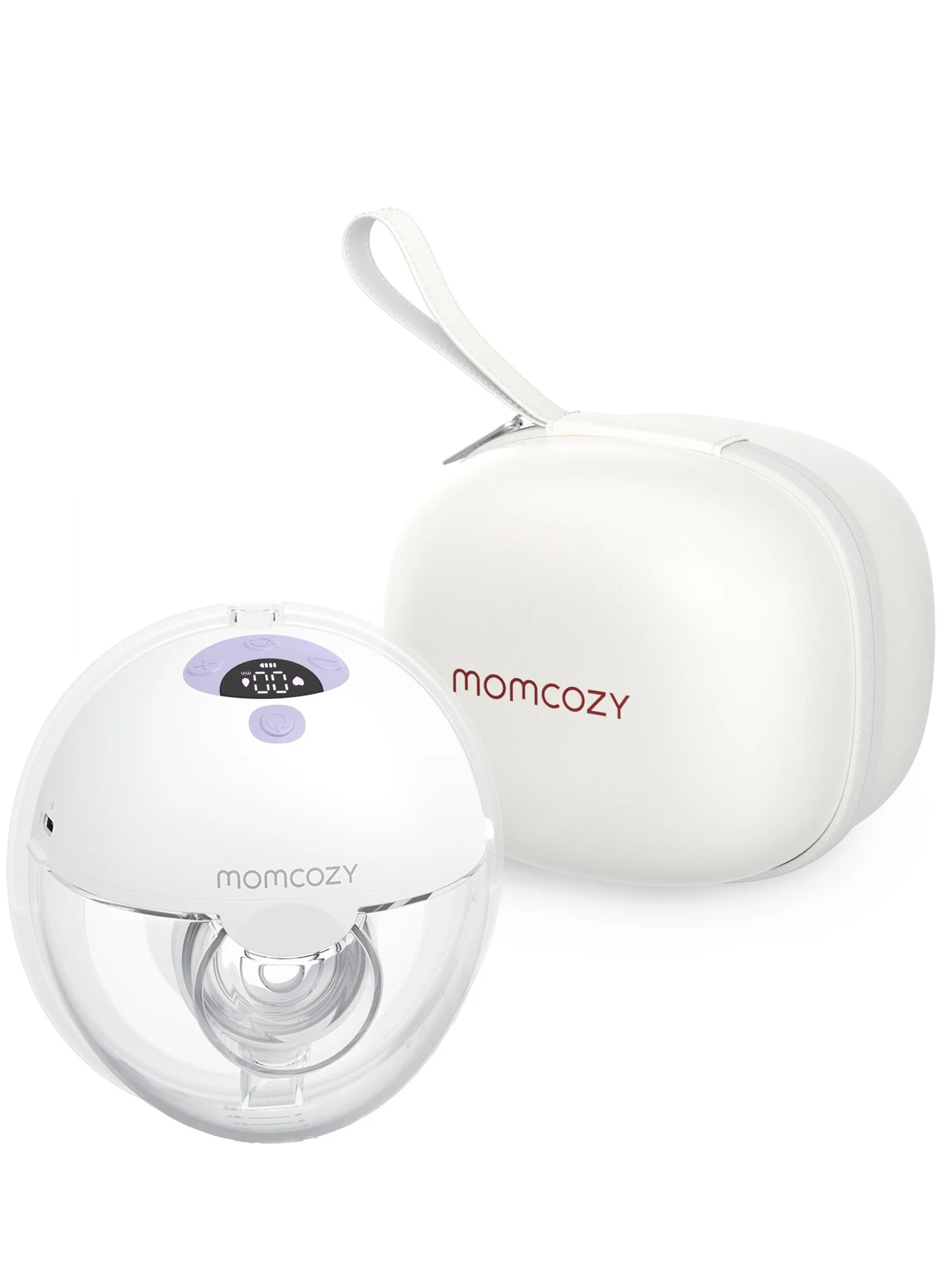 Momcozy M5 Electric Breast Pump Hands-Free Portable Design (3 Modes 9 Levels, Single Pack) okdn6