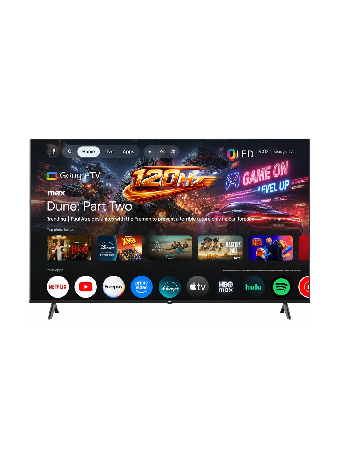 Premium 85 Inch QLED 4K UHD Smart TV Edgeless Display (Black, 215 cm) phbe9