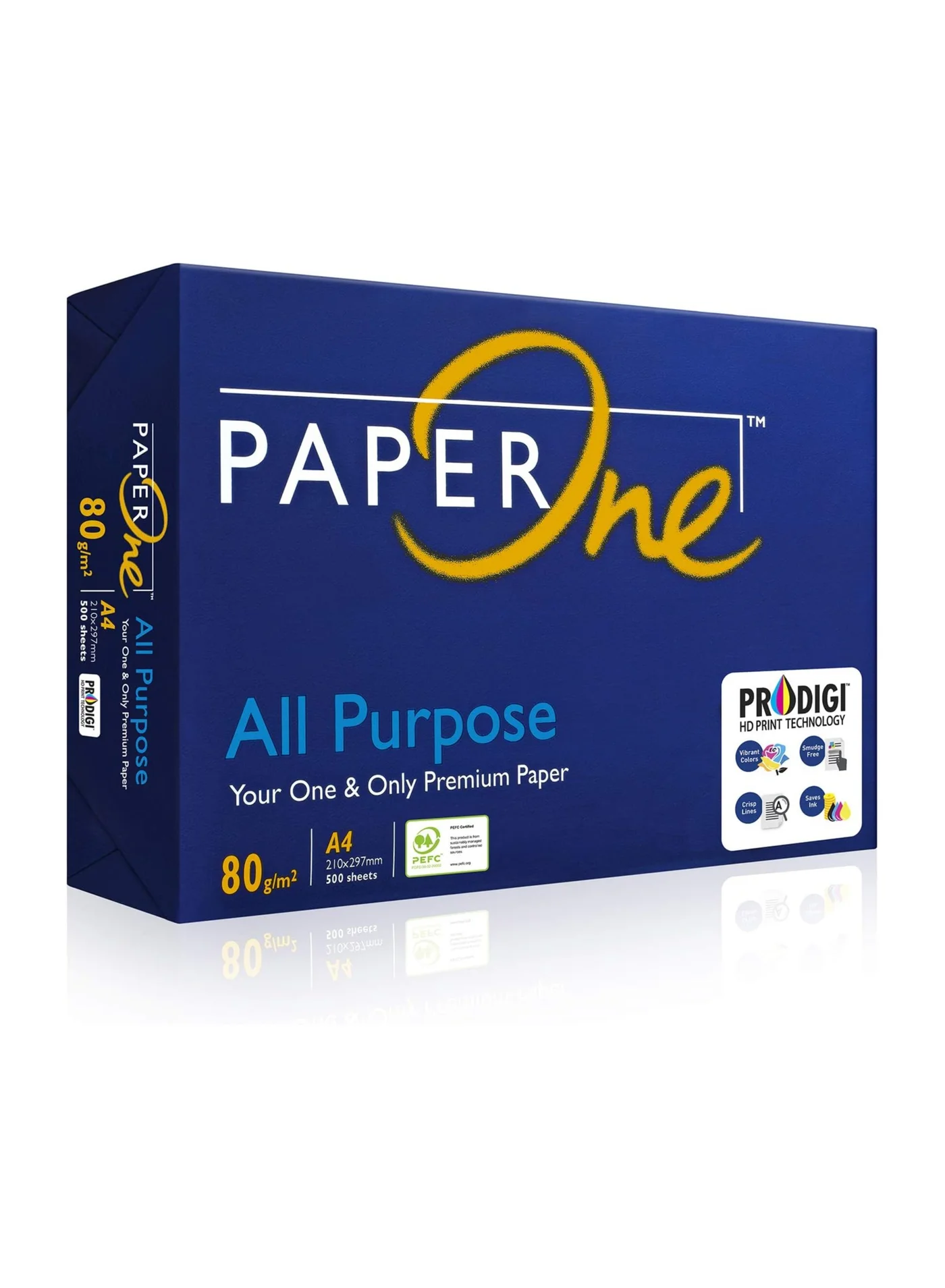Premium All Purpose Copy Paper A4 Size 80 GSM (500 Sheets Per Ream) brud7