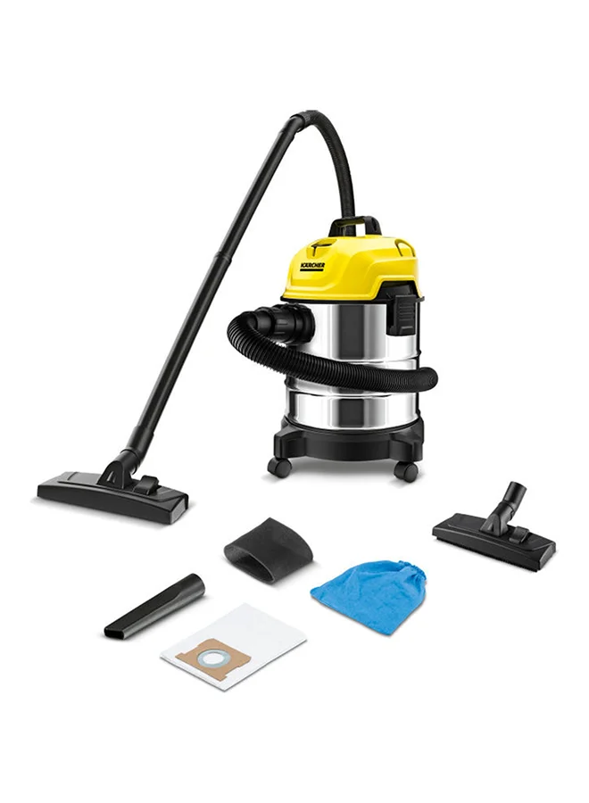 Premium Wet & Dry Vacuum Cleaner High-Performance Multi-Surface Suction Tool (1500W, Multicolour) hmxjf