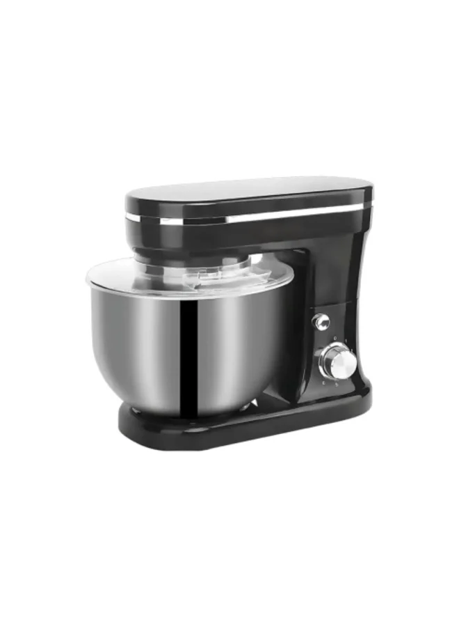 Tradeo Electric Stand Mixer 1200W High-Performance Kitchen Appliance with 6-Speed Control and 3 Attachments (Black, 5L) 1dp0n