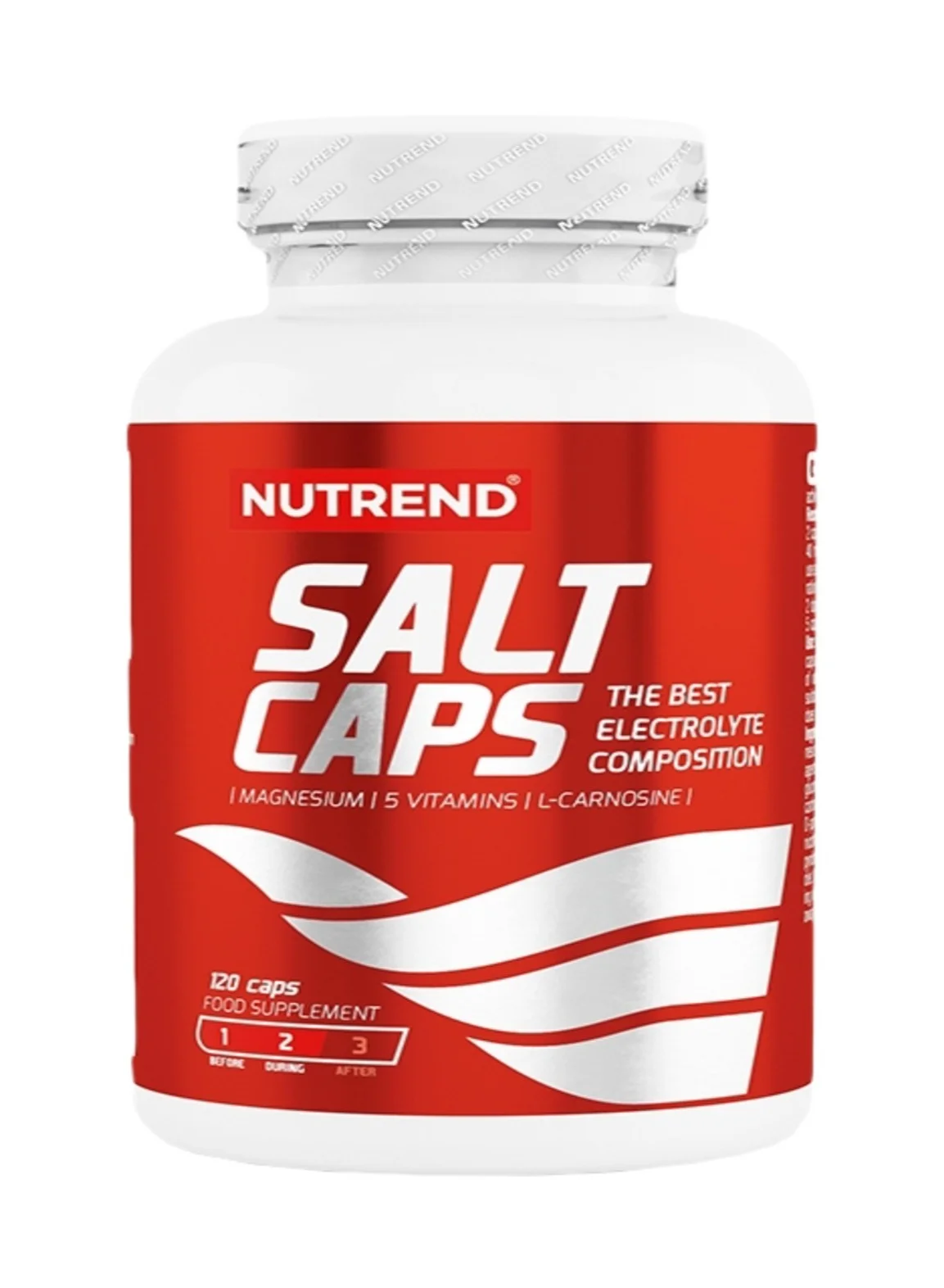 Nutrend Salt Caps Electrolyte Supplement for Endurance Athletes (120 Capsules) cvdjq
