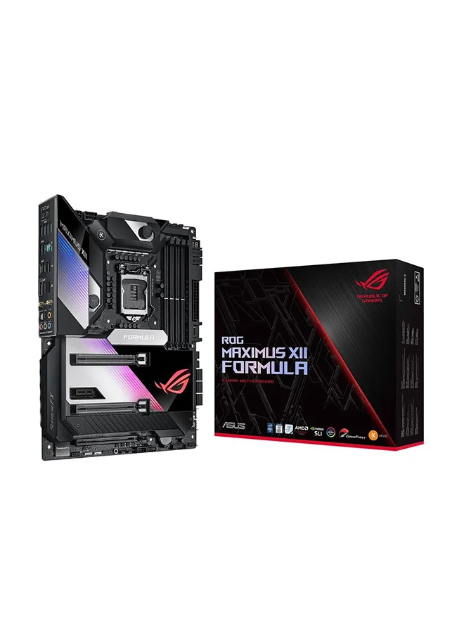 Premium ATX Motherboard (LGA 1200, Intel Z490 Chipset, WiFi 6, SATA 6Gb/s) Black/Silver (Standard ATX Size) rtu0o