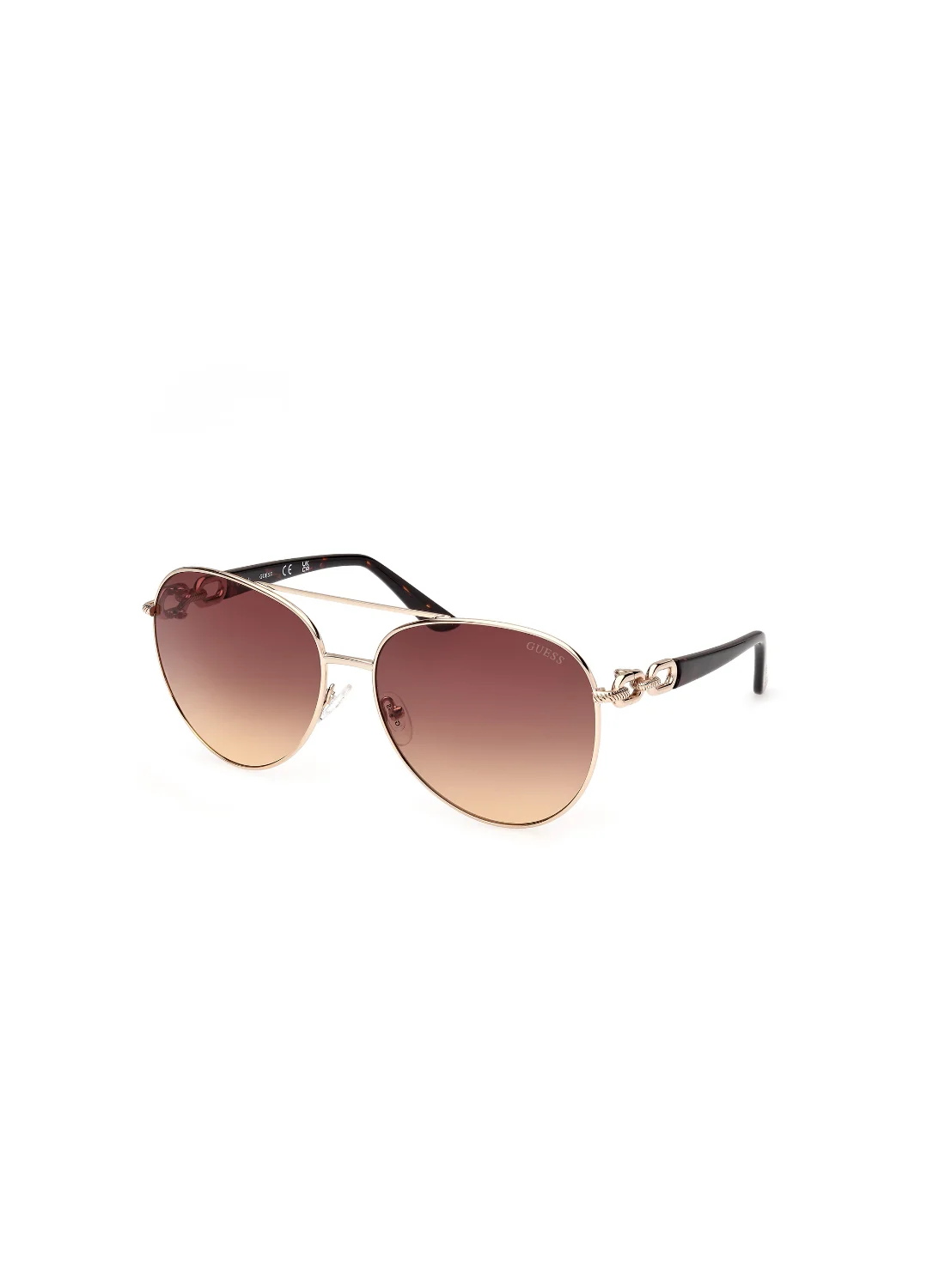 Premium Metal Pilot Full Rim Sunglasses for Women UV Protection (One Size) oiyin