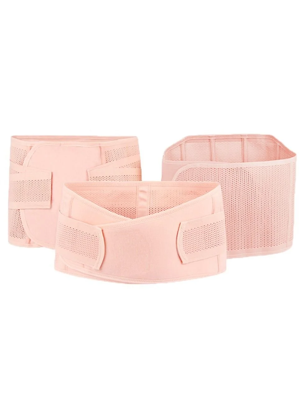 DubaiGallery 3-in-1 Postpartum Belly Support Recovery Wrap Premium Maternity Waist Shapewear Belt (Adjustable, One Size) d4ret