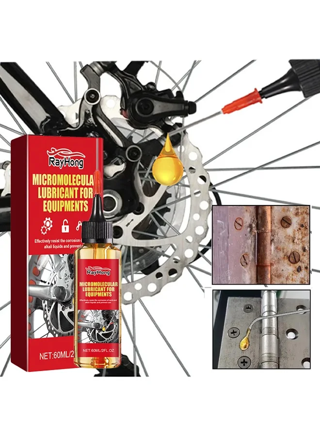 RAYHONG Micromolecular Synthetic Lubricant for Bike Chains and Equipment (60 mL) f42a3