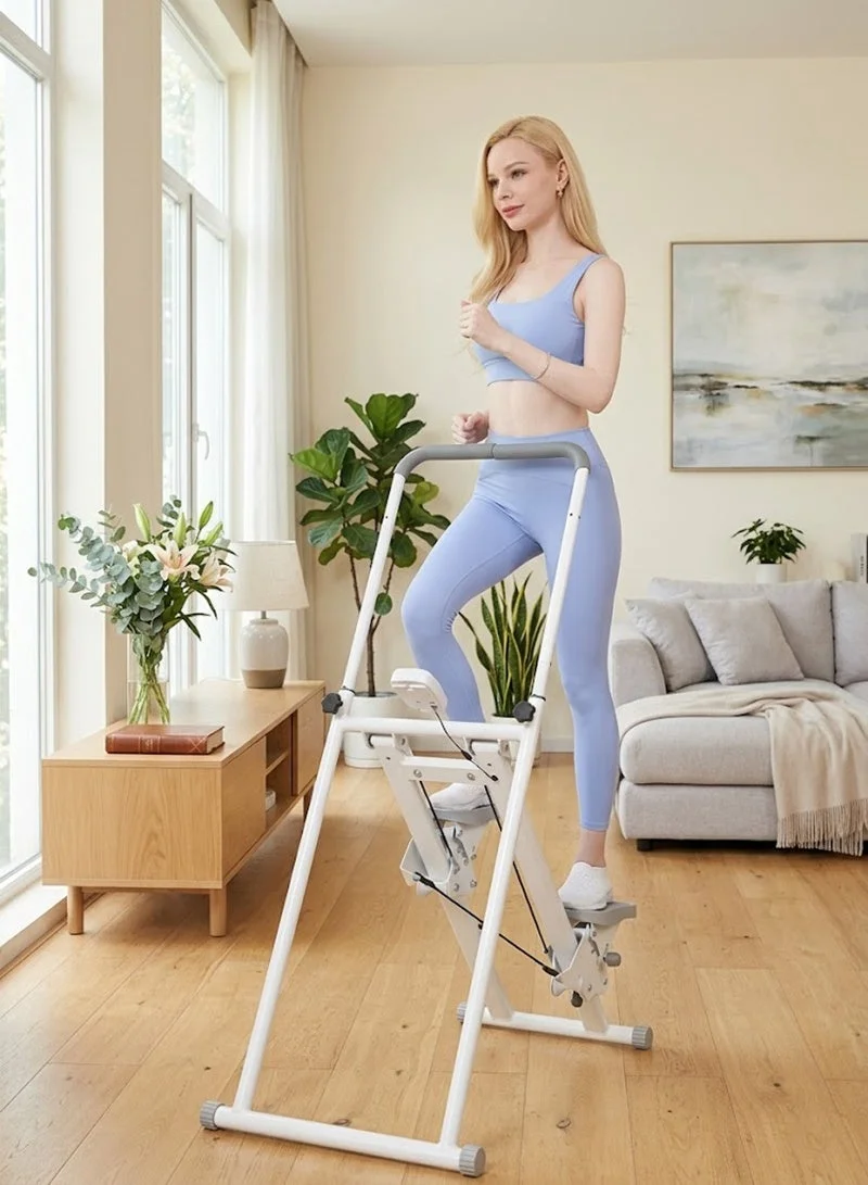 XiuWoo Multi-Function Foldable Stepper Stair Climbing Machine with LCD Monitor (Compact Home Cardio Fitness Trainer) 8v174