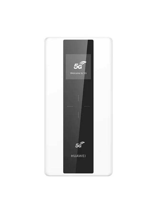 Smart 5G Mobile Broadband Router High-Speed Wireless Portable Hotspot (White, 8000 mAh) c6srp