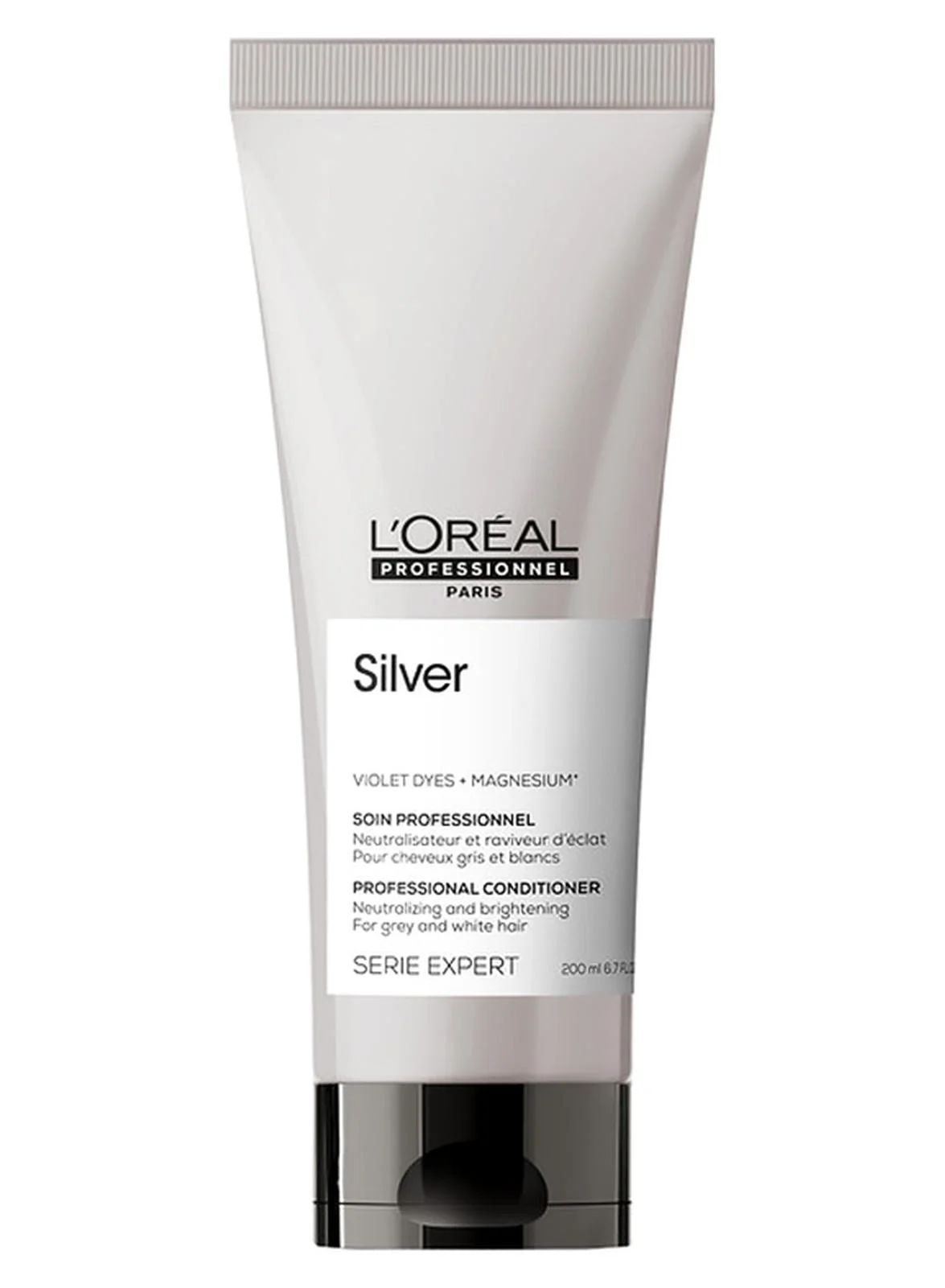 Premium Professional Silver Hair Conditioner (Smoothing Formula for All Hair Types, 200 mL) 2nbnf