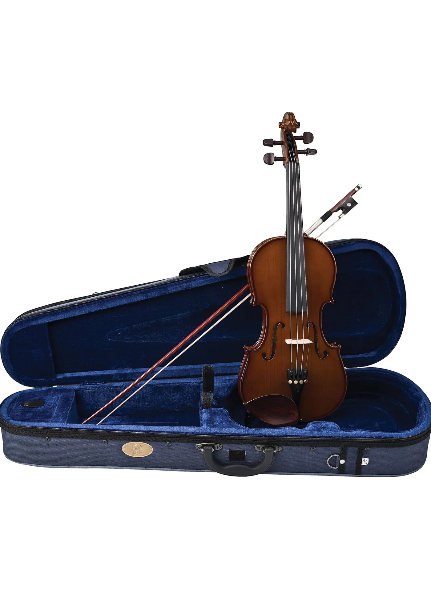 Student Violin Outfit Premium Acoustic String Instrument for Beginners (1/10 Size) j2h0a
