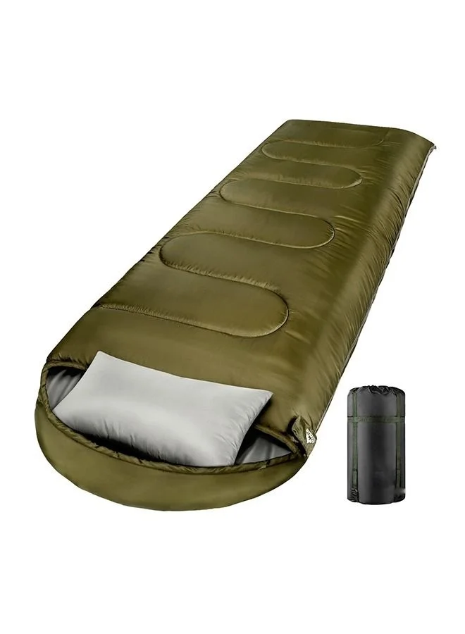 Arabest Single Sleeping Bag Lightweight Waterproof Camping Gear with Compression Sack and Pillow (Adult and Kids, 190cm x 75cm) arj5d