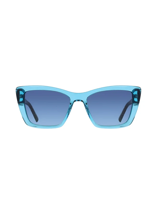Premium Acetate Full Rim Sunglasses Crystal Turquoise (54mm) a7bxh