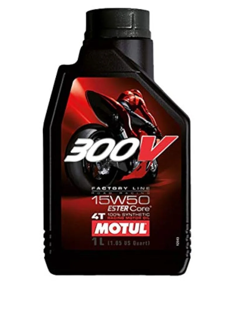 Premium Synthetic Road Racing Engine Oil 15W50 (High-Performance Formula, 1 Liter) 6jnyp