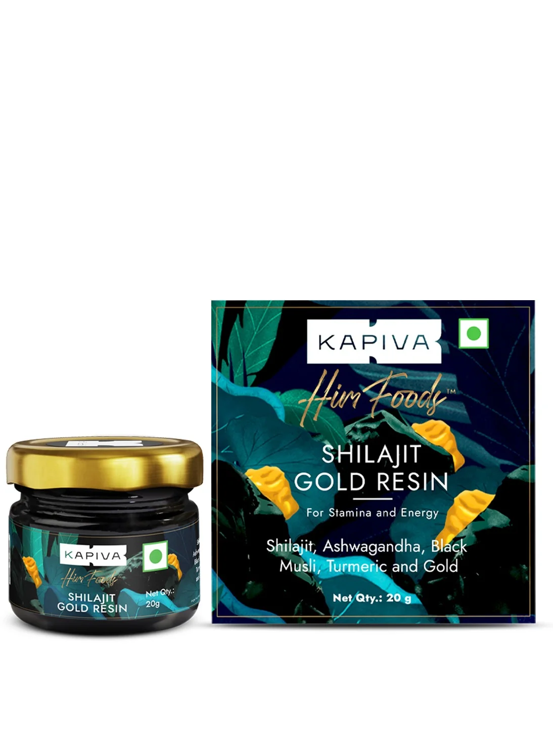 Premium Shilajit Gold Resin with 24 Carat Gold Infusion (20g) y936u