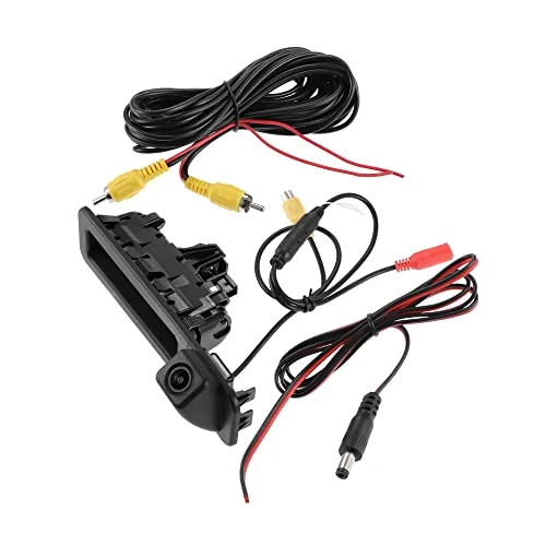 X AUTOHAUX Rear View Backup Camera Parking Assist Reverse Camera for Sedan and SUV (1 Set) 4j3z9