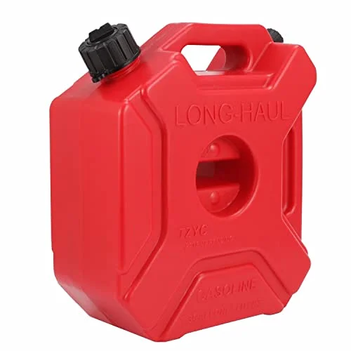 ASRYD Universal Fuel Storage Container Heavy-Duty Plastic Jerry Can for Off-road Vehicles SUV ATV (5 L) jqarc