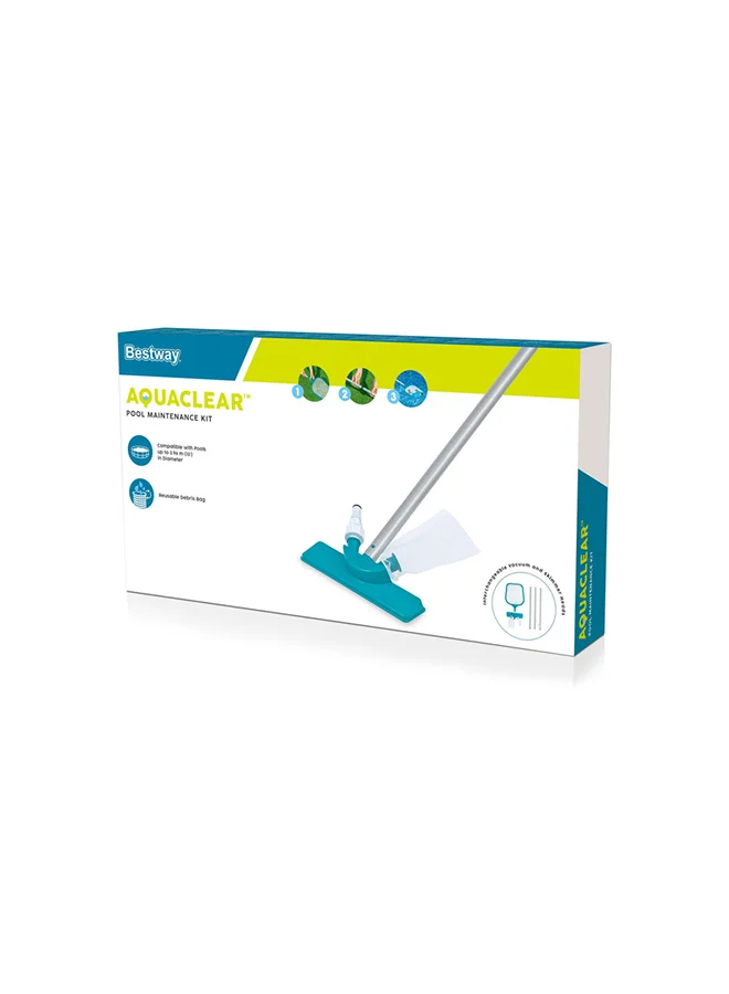 Flowclear Pool Maintenance Kit with 2.03m Telescopic Pole for Above Ground Pools qtjdx