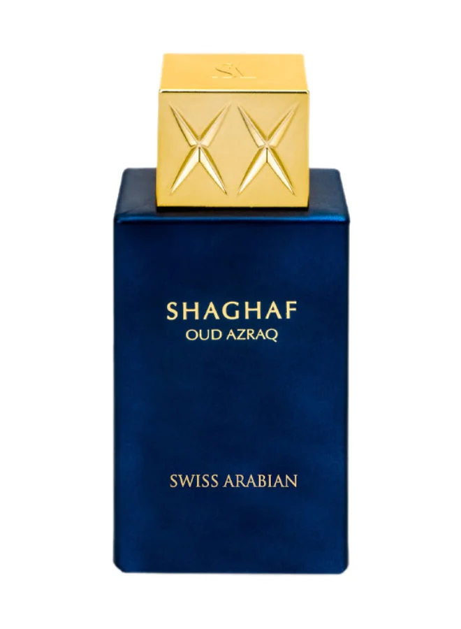 Swiss Arabian Shaghaf Oud Azraq Eau de Parfum Premium Fragrance for Unisex (75 mL) 2o5wf