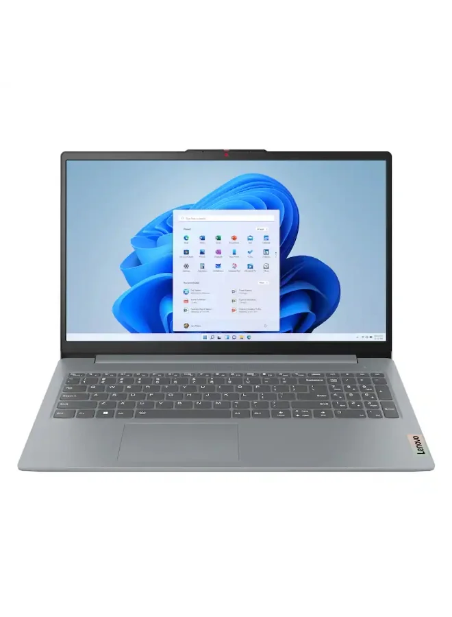 Slim 3i 15.6 Inch FHD Laptop, Intel Core i3-N305, 8GB RAM, 128GB UFS Storage, Windows 11 Home, Wi-Fi 6, Arctic Grey (15.6 Inch) mmn0j