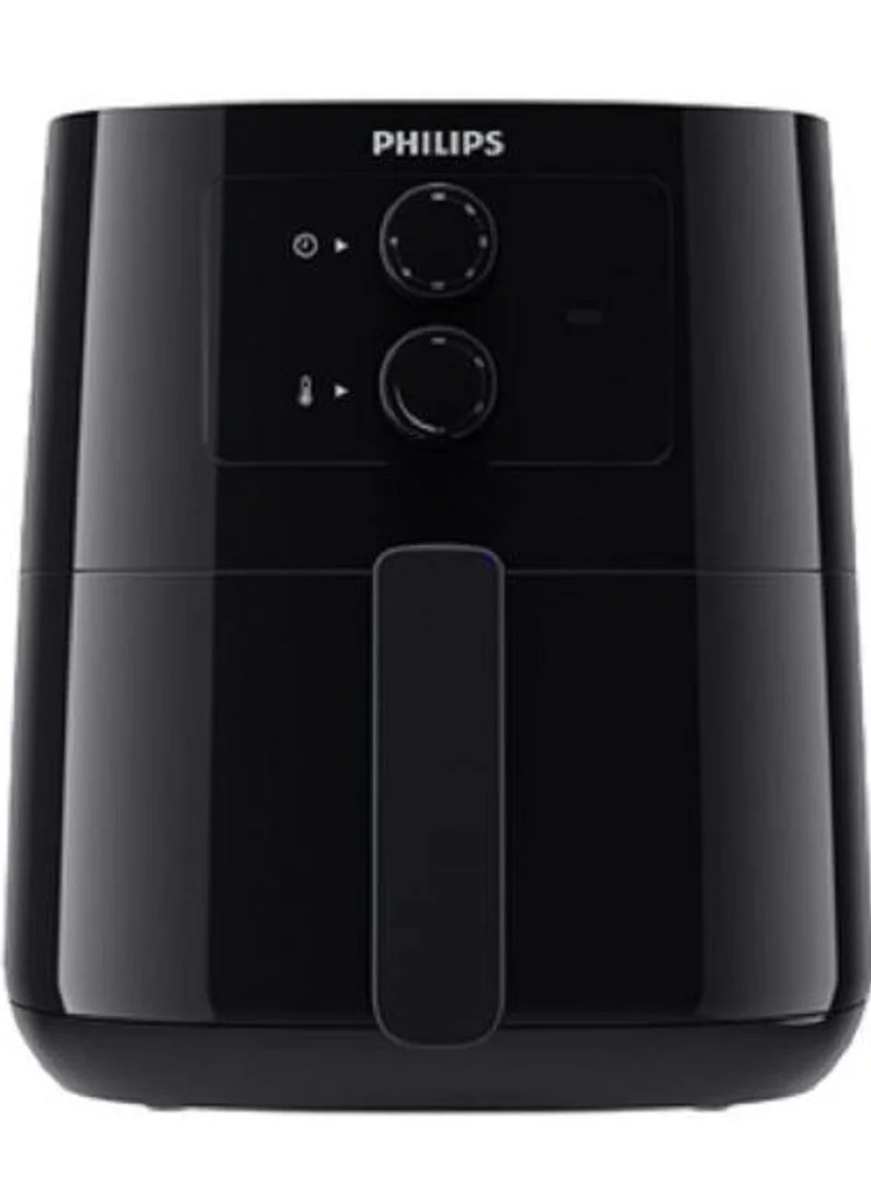 Professional Analog Air Fryer (4.1 L, 1400 W, Black) - Compact Countertop Kitchen Appliance l99w2
