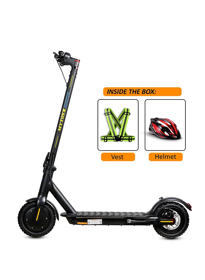 MYTOYS MT750 Electric Scooter Premium Alloy Frame with 350W Brushless Motor and Flashing Turn Signals (45 kmph, 12 km Range) 3ayp0