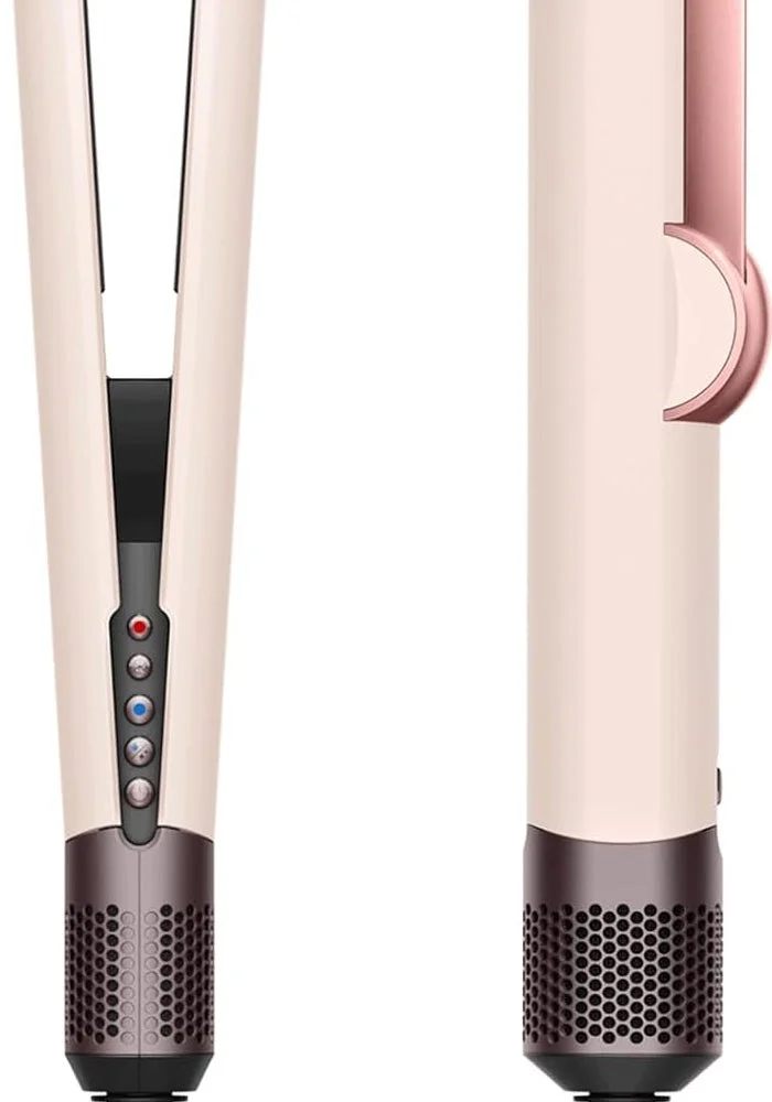 Premium High-Speed Ionic Ceramic Hair Straightener and Dryer (Pink, 1 Unit) hoymg