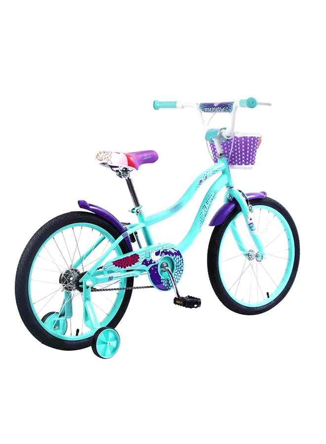 MOGOO Athena Kids Bike 20-Inch Wheel Adjustable Seat Durable Iron Frame (Green, 20-Inch) 1ayj1
