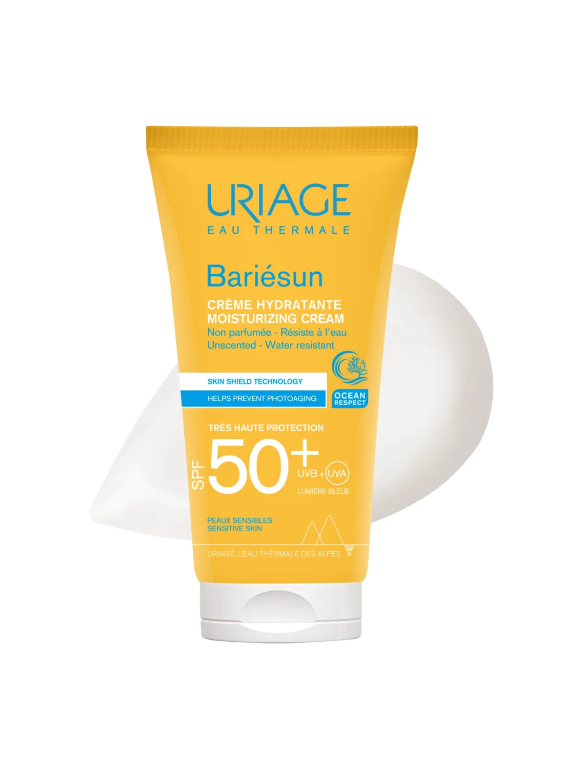 Uriage Bariesun SPF 50+ Fragrance-Free Moisturising Sun Cream for Sensitive Skin (50 mL) vhaqz