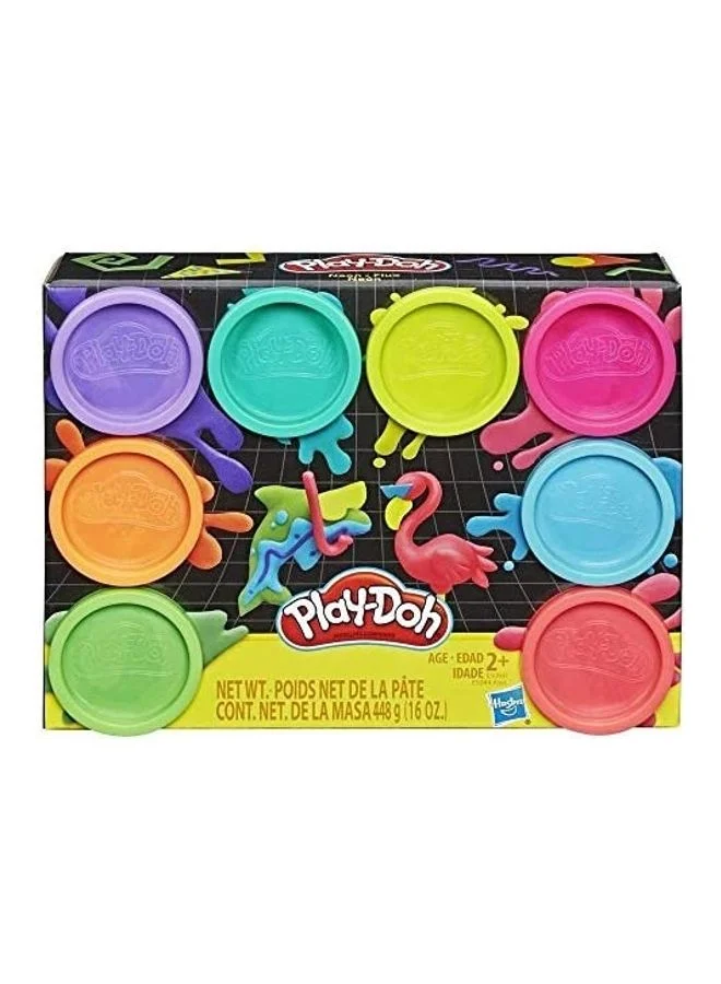 Creative Modeling Clay Activity Set (8-Jar Pack, 450g) vfd5p