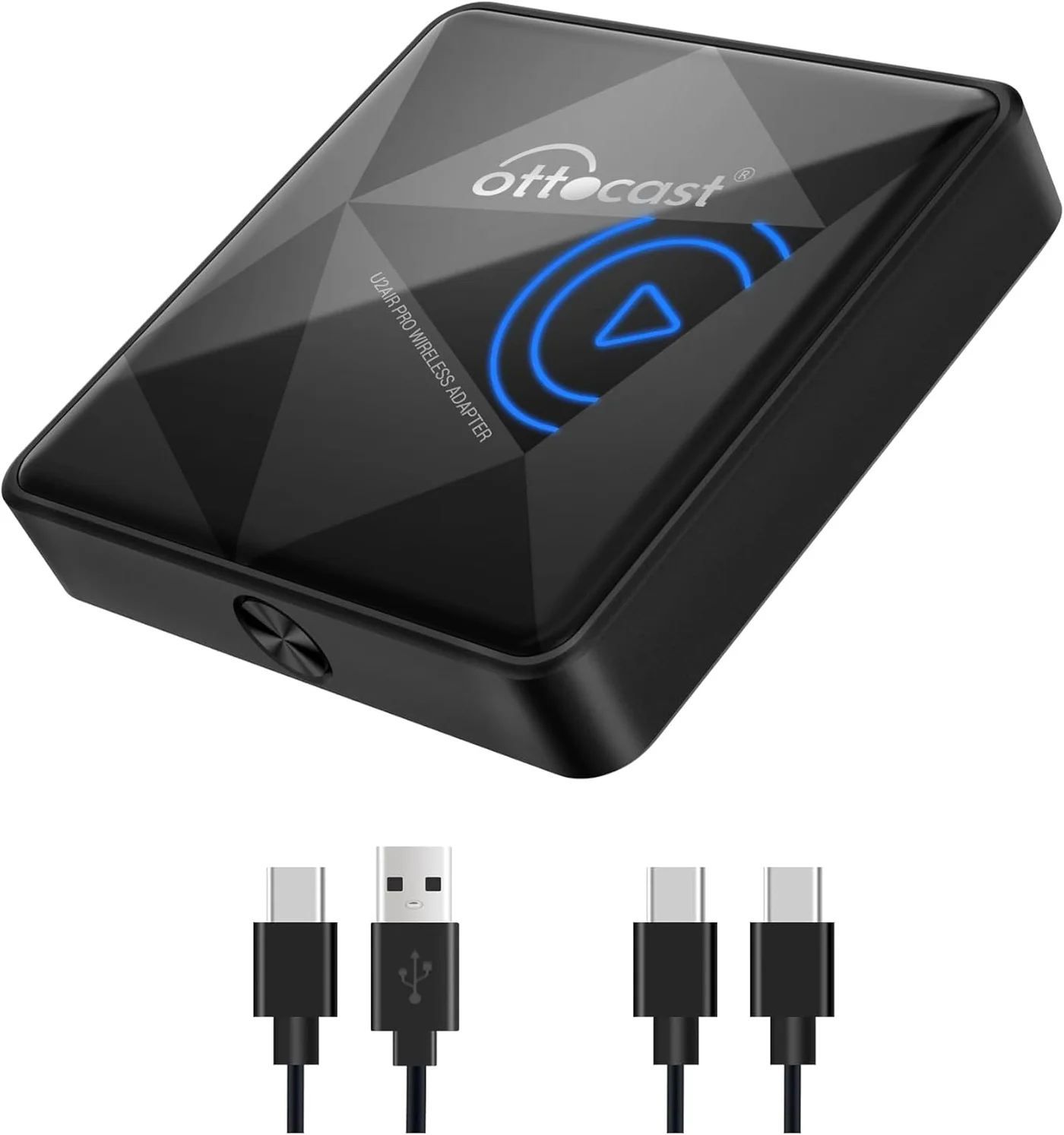 Premium Wireless CarPlay Adapter Dongle for Wired Systems (2025 Version, Plug and Play) ak3z9