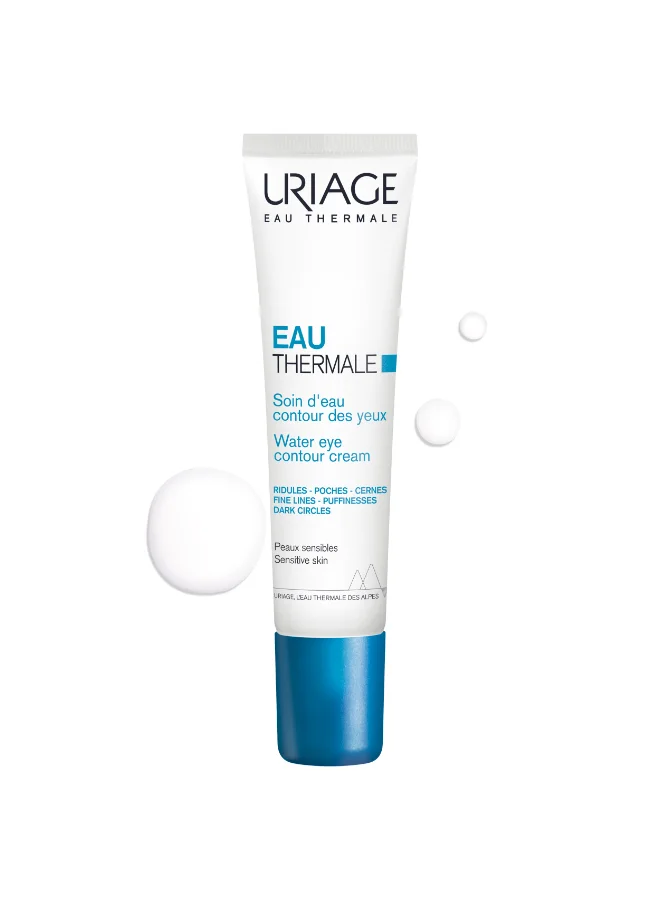 Uriage Eau Thermale Hydrating Eye Contour Cream with Alpine Thermal Water for Dark Circles and Puffiness (15 mL) oavnv