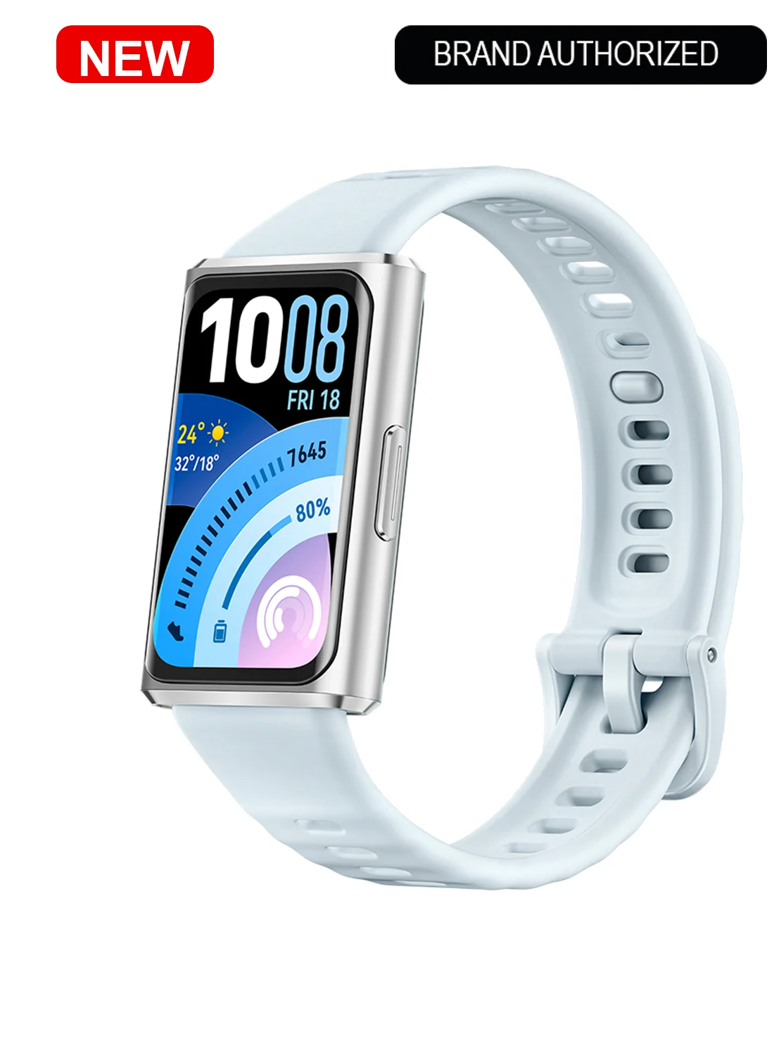 Premium Smart Fitness Tracker with AMOLED Display, 14-Day Battery Life, 50m Water Resistance, Heart Rate & Sleep Monitoring (Blue, 4.1 cm) 73mvv
