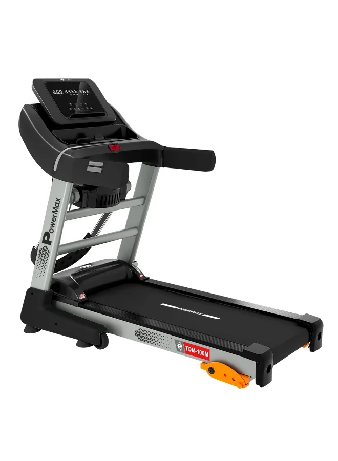 Premium Motorized Home Treadmill with 5HP Motor and Bluetooth Connectivity (130kg Max Capacity, 12 kmph Speed) 9na34