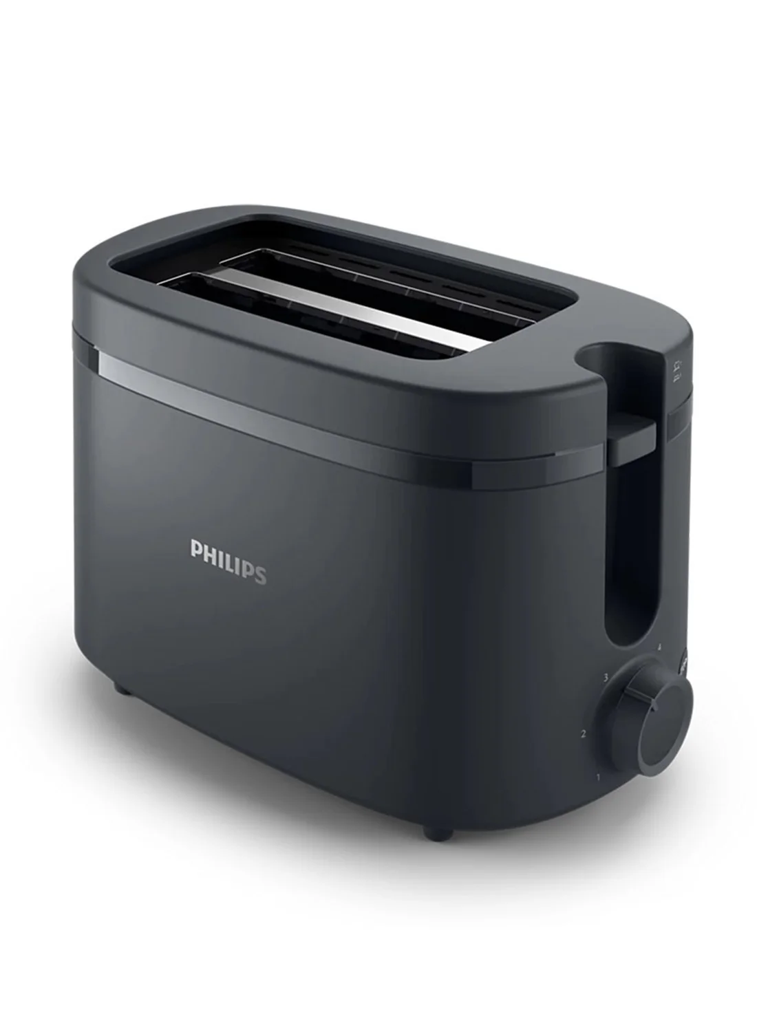 Professional 2-Slice Toaster with 6 Browning Settings and Wide Slots (Grey, 650 W) bs3a3