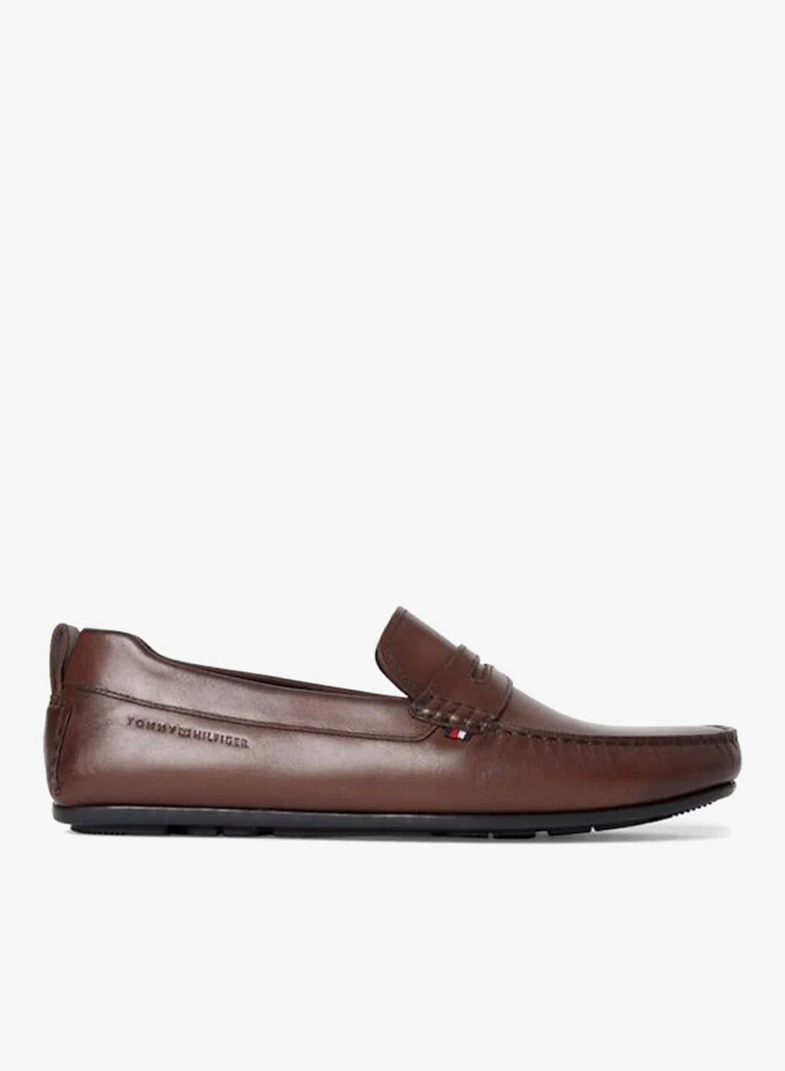 Premium Leather Penny Strap Driver Shoes Classic Slip-On Loafers for Men aap4d