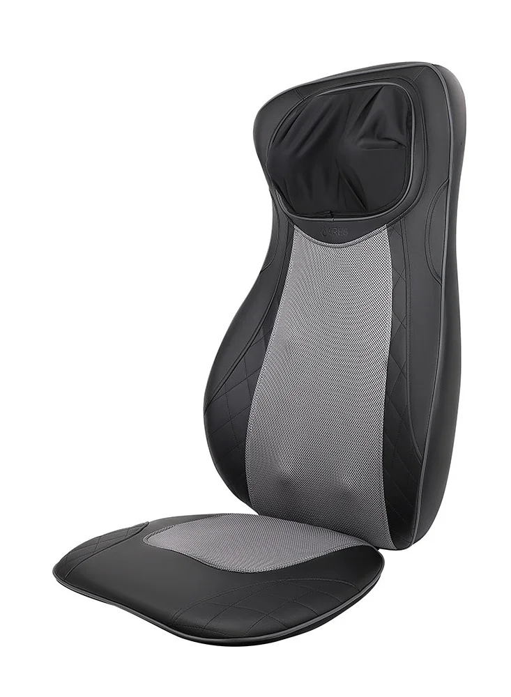 ARES Neck and Back Massager with Heat Therapy and 3 Intensity Levels (Foldable, Portable) lju9g