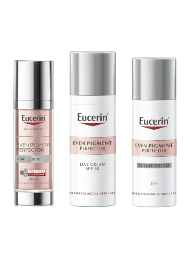 Premium Pigment Correction Skincare Trio Set ¨C Dual Serum 30ml, Day Cream 50ml & Night Cream 50ml for Even Skin Tone (3-Piece Set) iera5