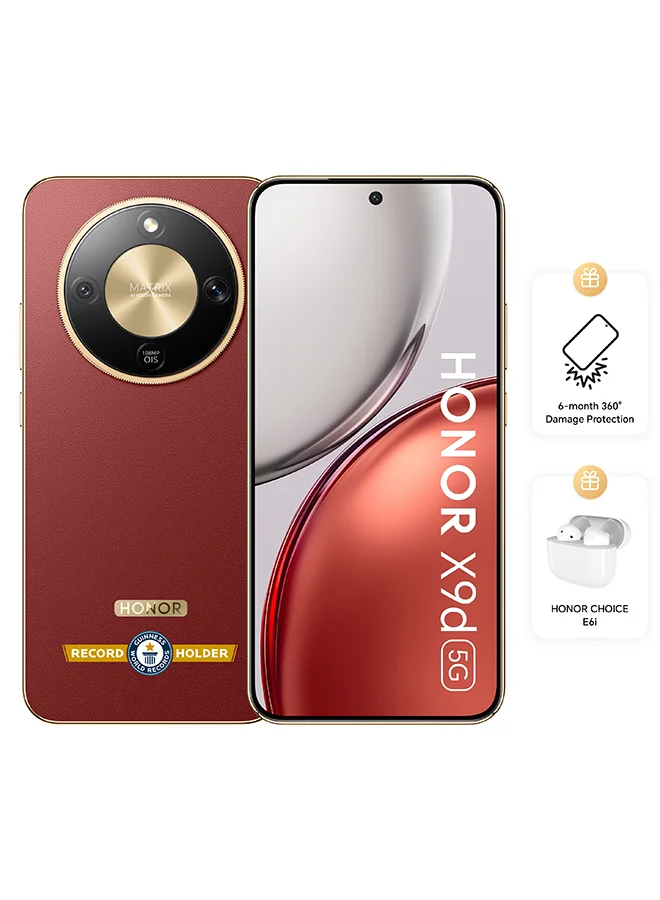 Premium 5G Smartphone 12GB RAM 256GB Dual SIM Reddish Brown (6.79-inch Display, 8300mAh Battery) - Middle East Version csmnf