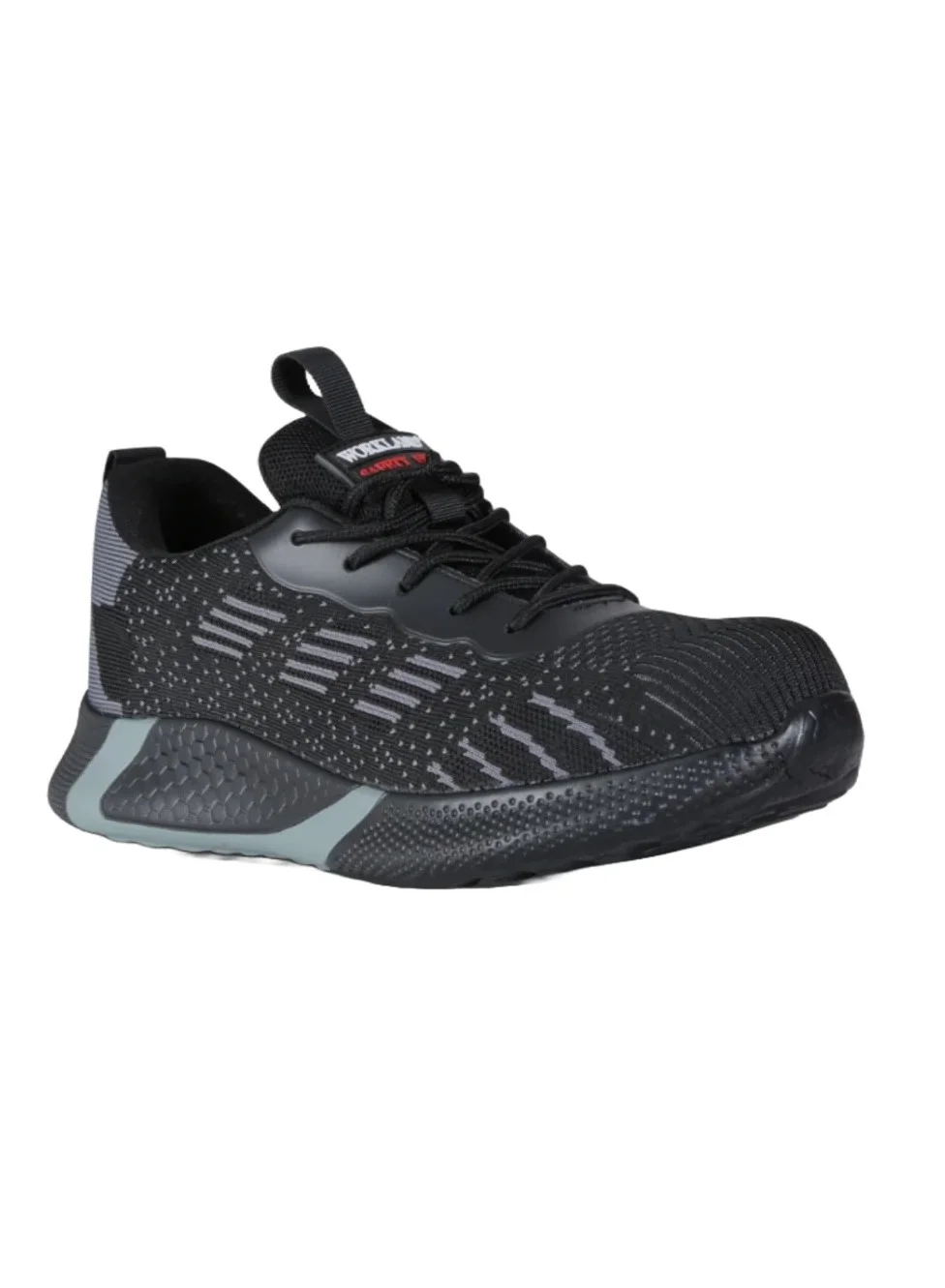 Workland Low Ankle Safety Shoes Non-Metal Protective Footwear for Construction and Industrial Use (Black, 42 EU) wk5fa