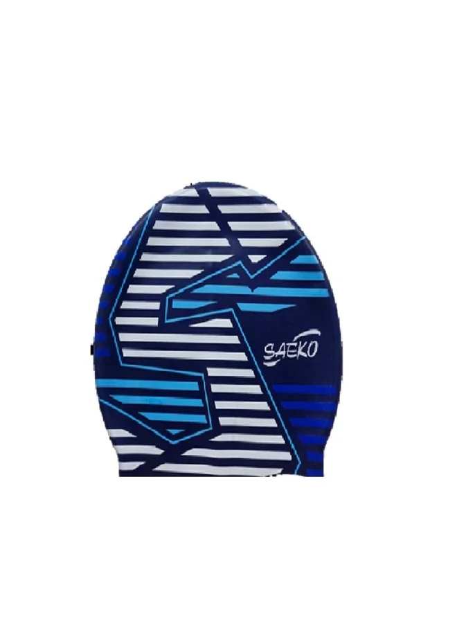 Saeko Silicone Swimming Cap Premium Waterproof Swim Hat for Adults (Blue, One Size) 1197s