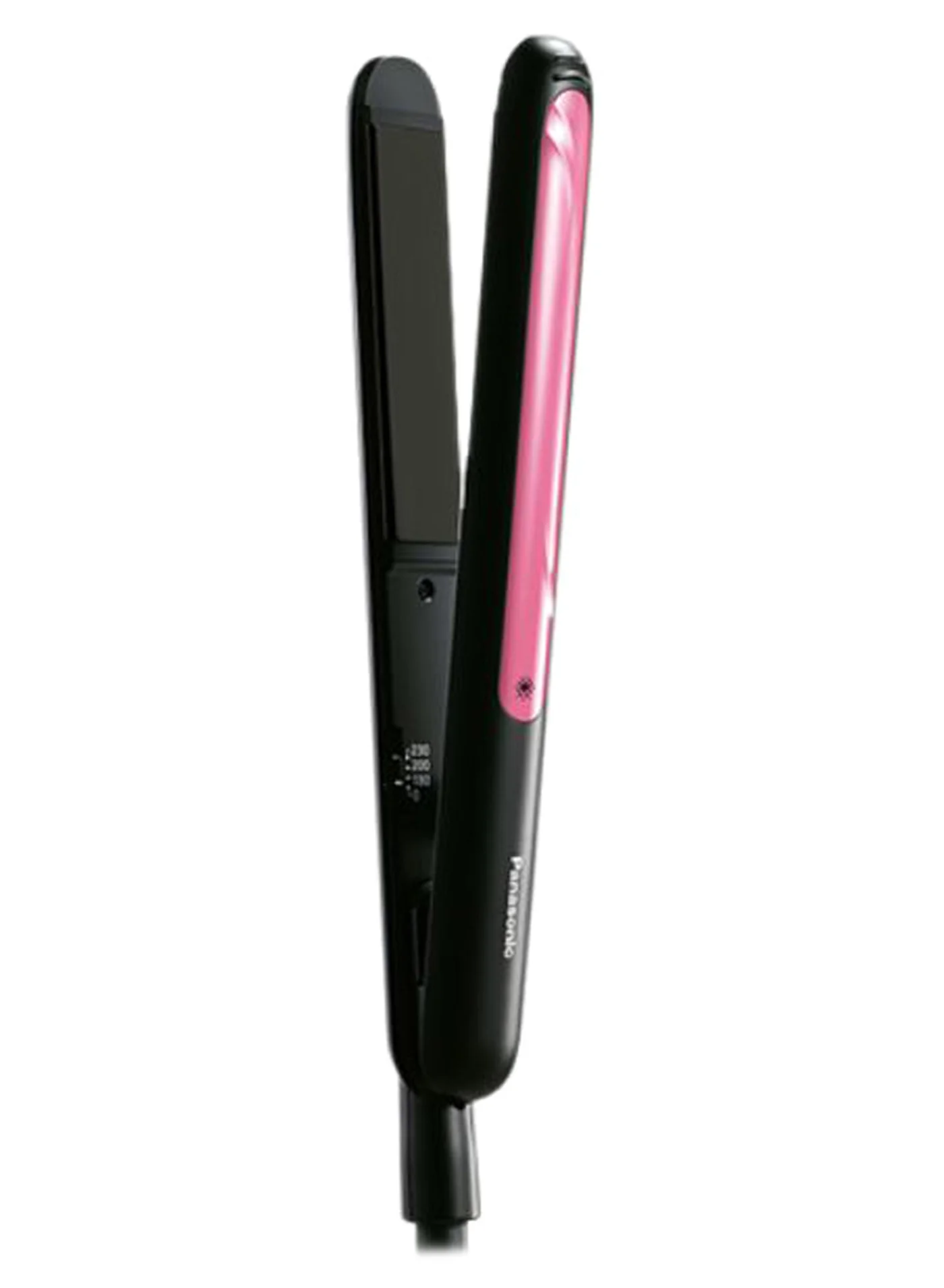 Premium 2-Way Ceramic Hair Straightener and Curler (Black, 1 Unit) 5a9gw
