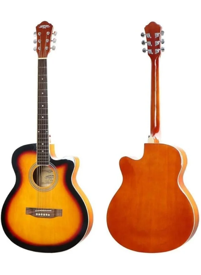 MegArya Acoustic Guitar 41 Inch Full Size 6-String Musical Instrument (Sun Burst, 104 cm) hvpe8
