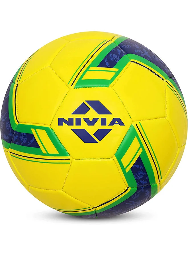 Nivia Spinner Football Size 5 Machine Stitched 32 Panel Soccer Ball (PVC, Standard Size 5) dc71f