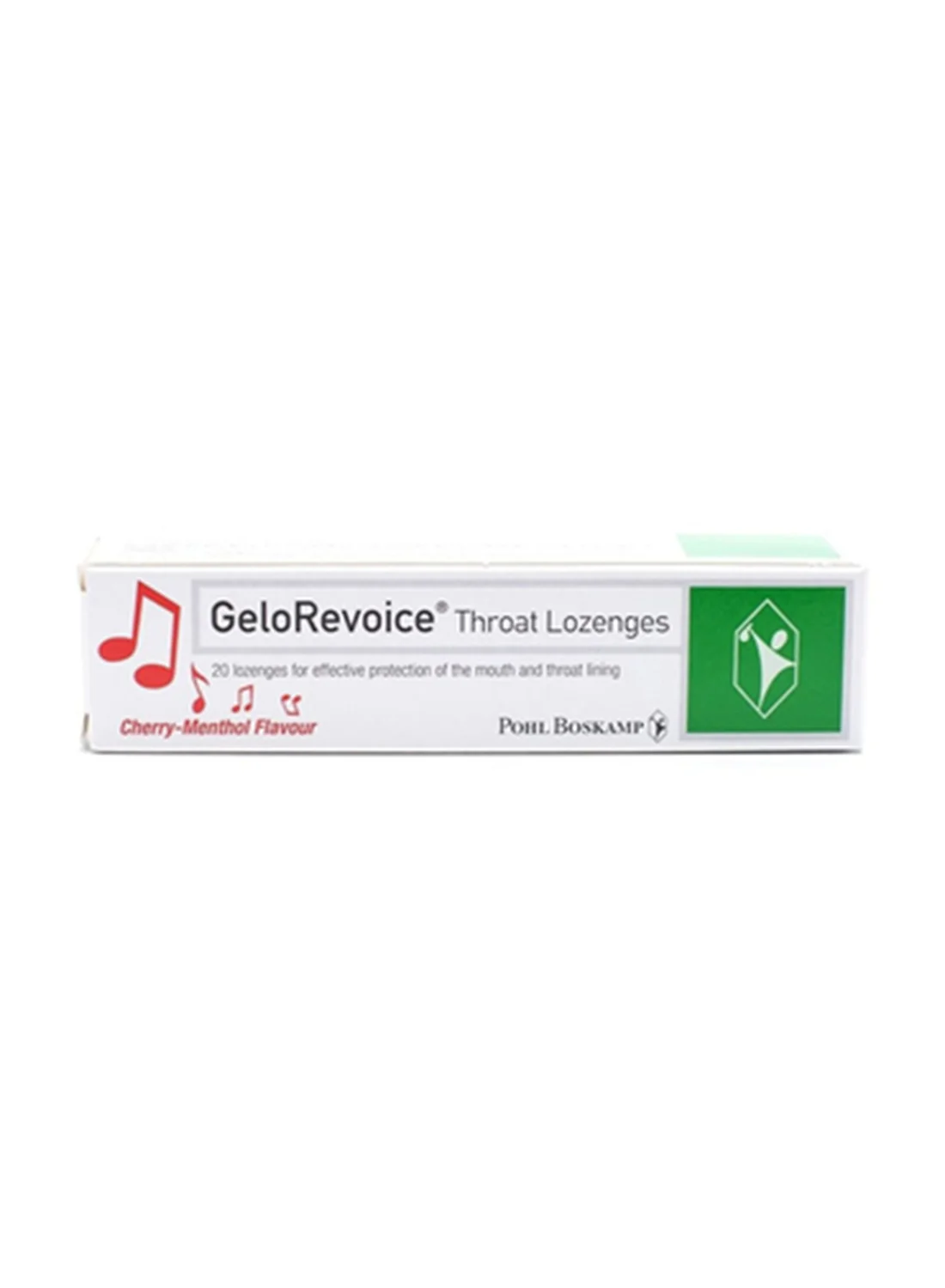 GeloRevoice Throat Lozenges Premium Soothing Tablets for Dryness and Irritation (20 Count) sh56b