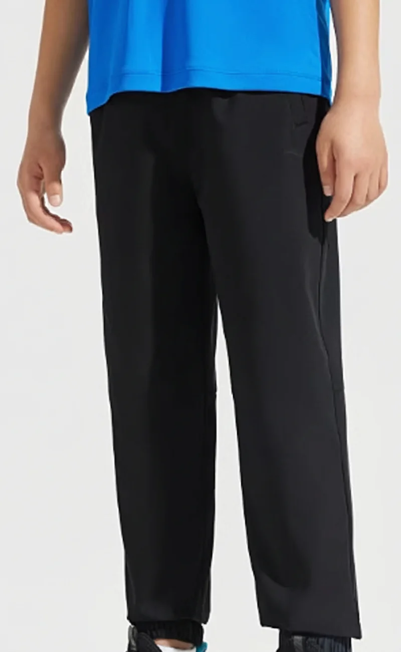 WarmFlex Kids Sports Pants Breathable Stretch Comfort Athletic Trousers (Black, 120cm) gcil6