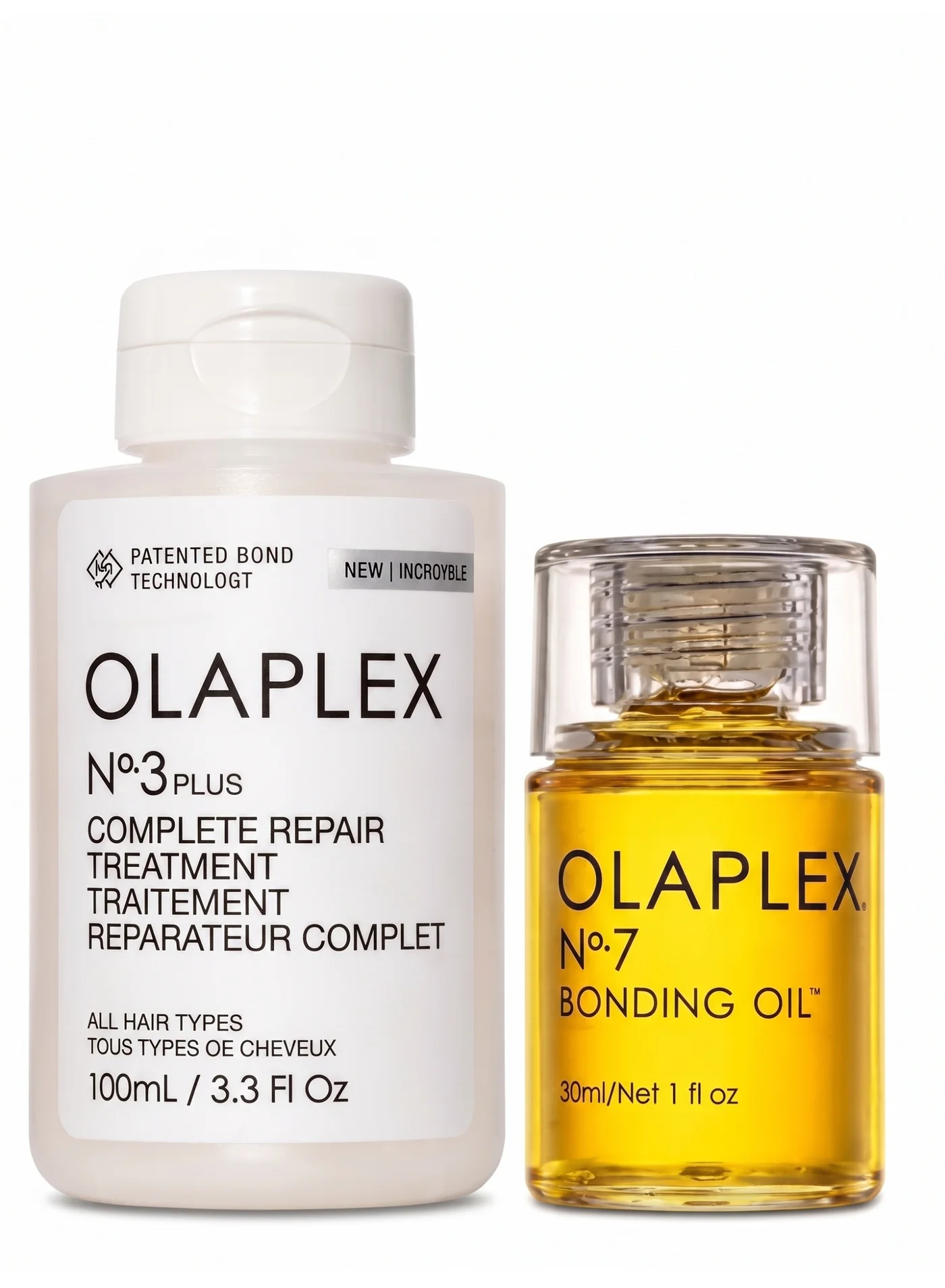 Premium Hair Repair and Shine Set (Bonding Treatment 100 mL and Bonding Oil 30 mL) for Damaged Hair fwgri