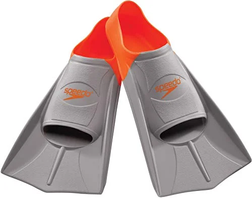 Premium Swim Training Fins Short Blade Rubber Propulsion Flippers for Unisex Adults (Medium) 6tudy