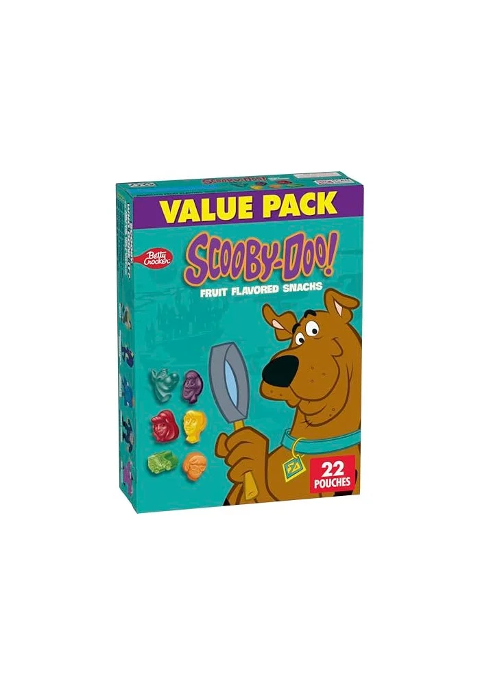 Betty Crocker Fruit Flavored Snacks Cartoon Character Shapes Gluten Free Kids Cares For (22 Count, 499 g) its55