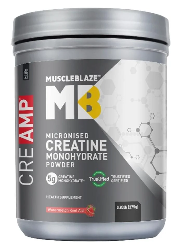 Micronised Creatine Monohydrate Powder Premium Sports Supplement (Watermelon Flavor, 375g) fw0y9