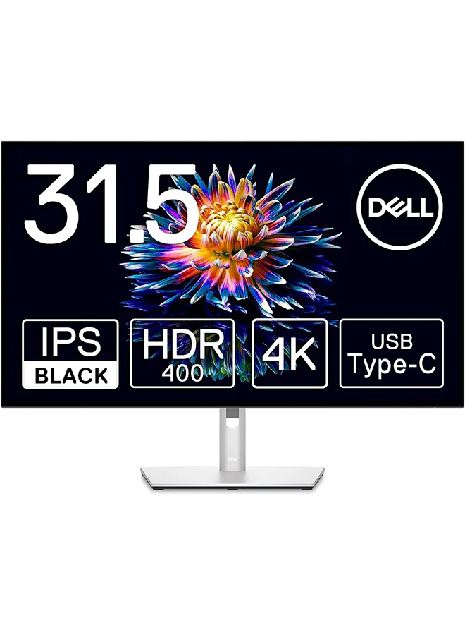Premium 32-inch 4K UHD IPS Monitor with USB-C Hub and KVM Switch (Black, 81 cm) j62ih